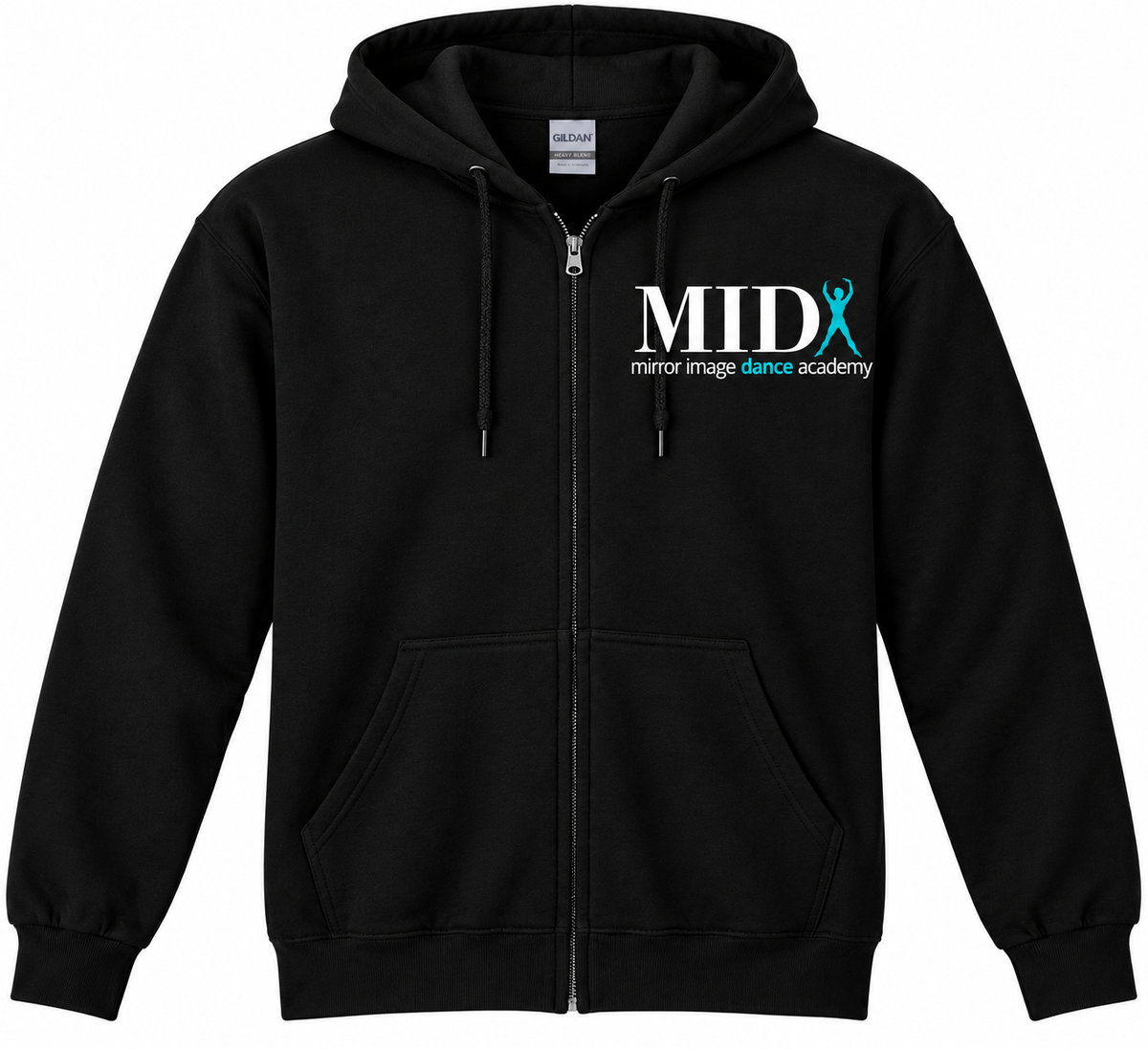 Mirror Image Dance Zip Up Jacket