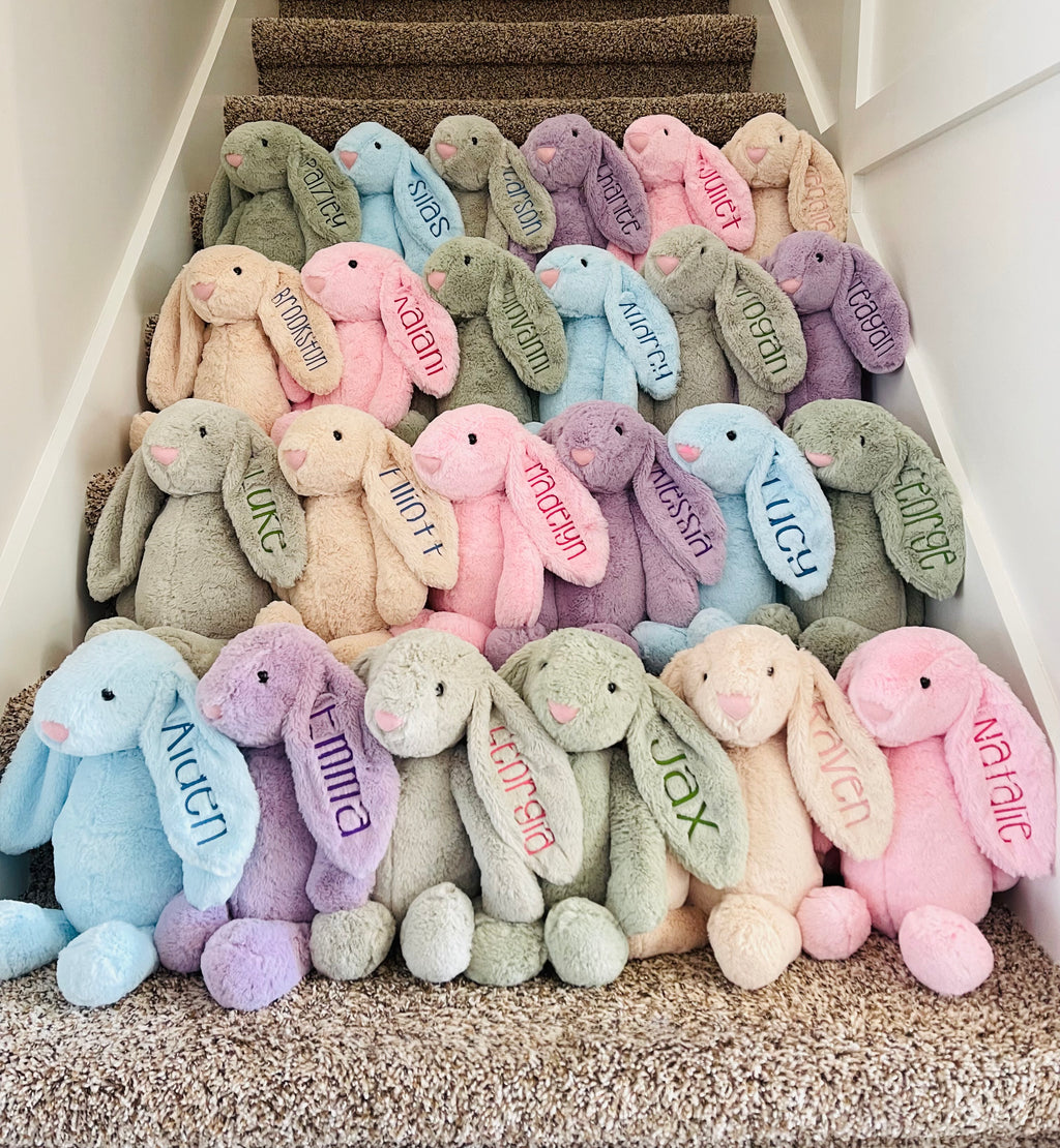 16" Plush Personalized Bunny
