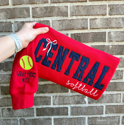 Central Softball Crewneck