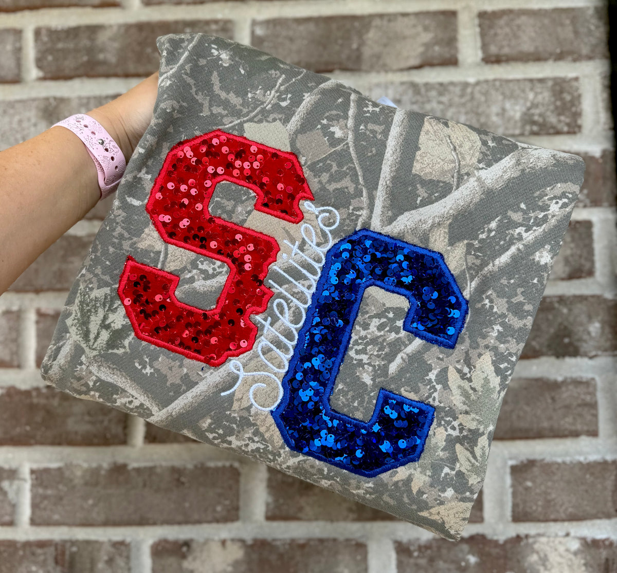 South Central Satellites Sequins Crewneck