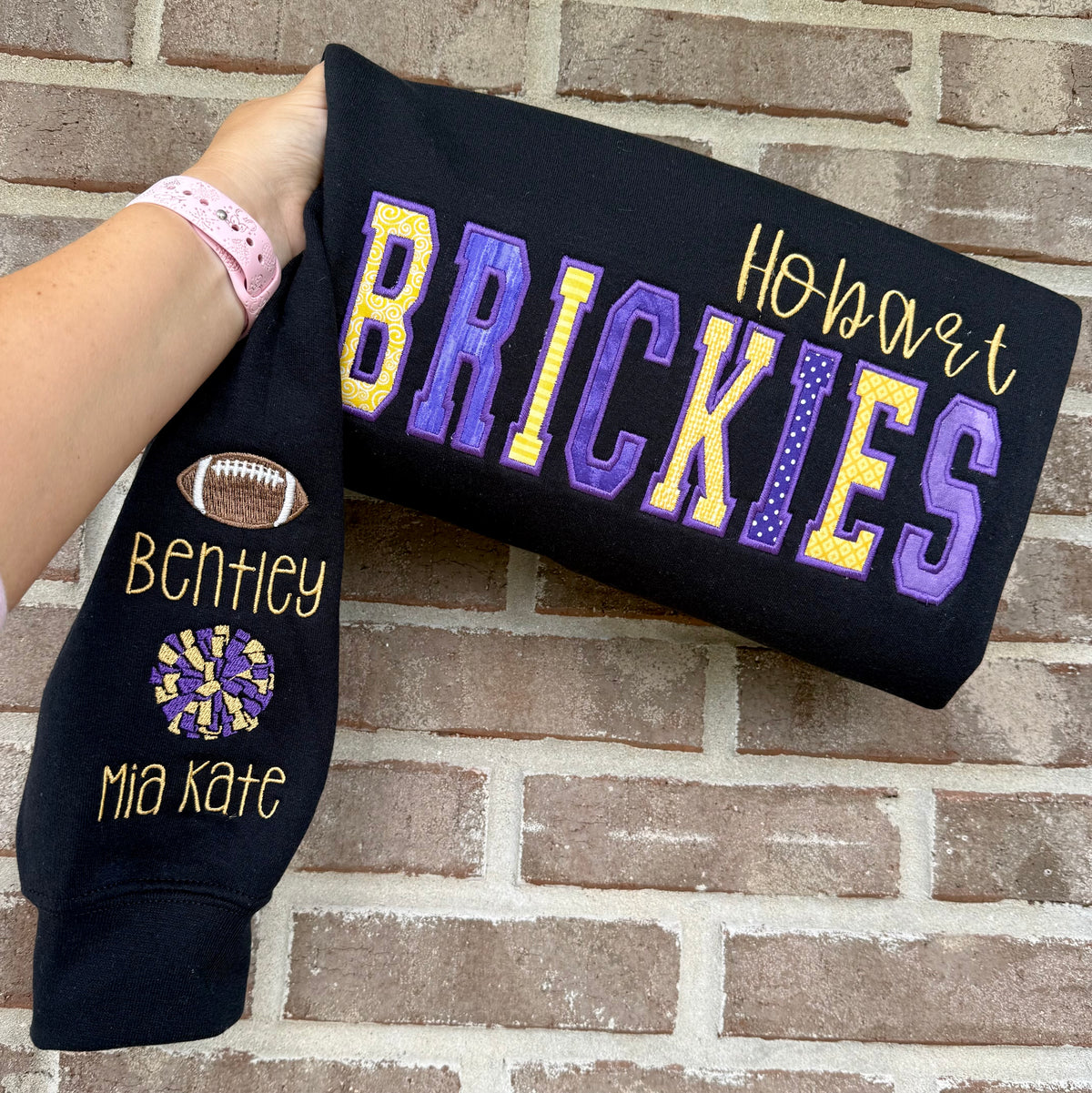 Hobart Patchwork Crewneck