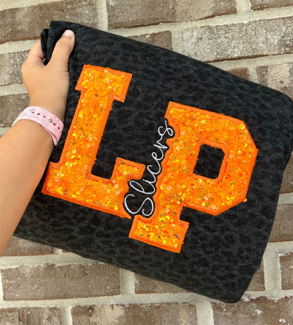 Laporte Slicers Sequins Crewneck