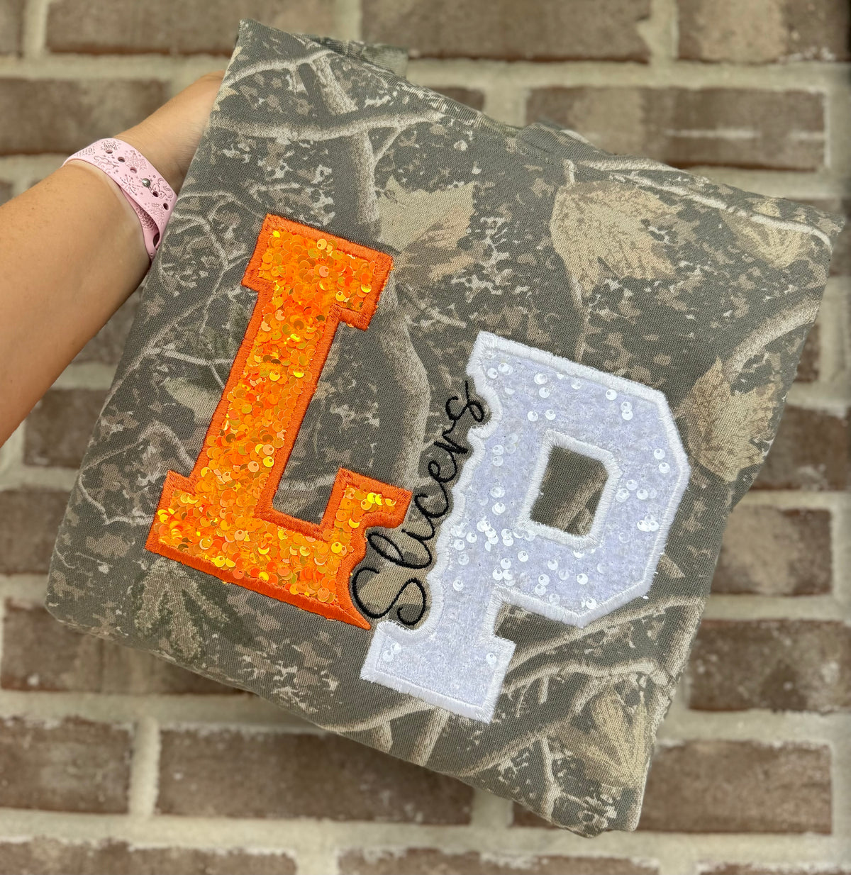 Laporte Slicers Sequins Crewneck