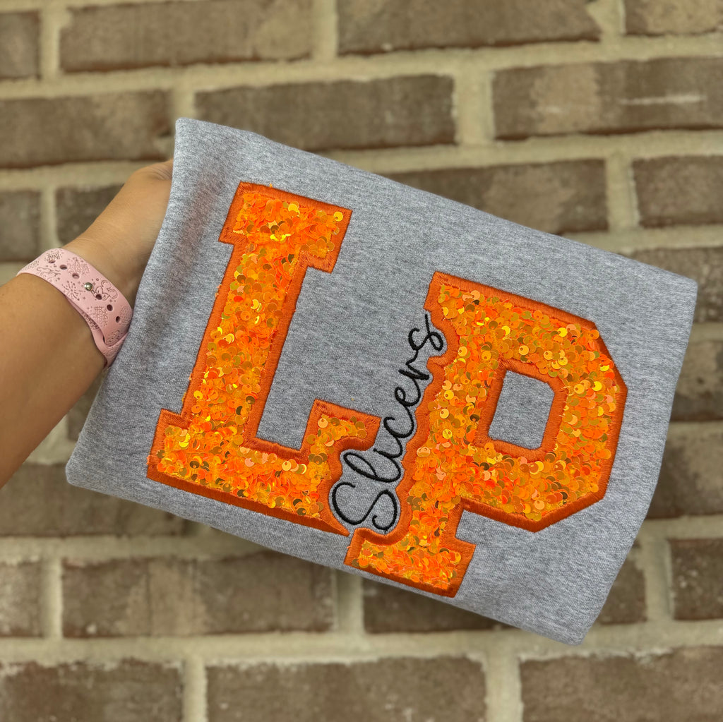 Laporte Slicers Sequins Crewneck