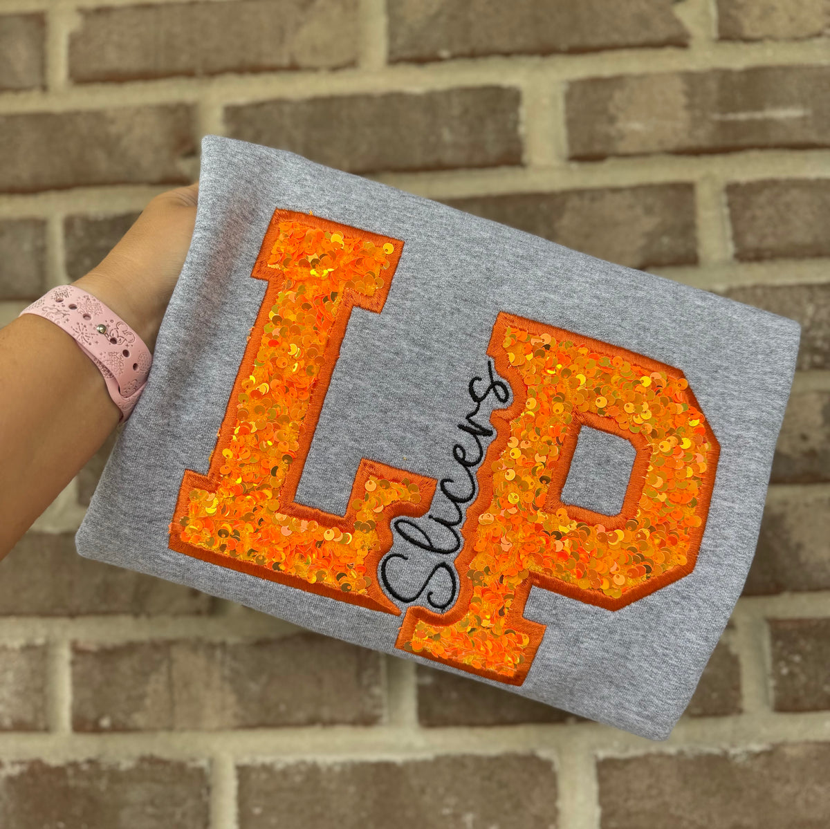 Laporte Slicers Sequins Crewneck