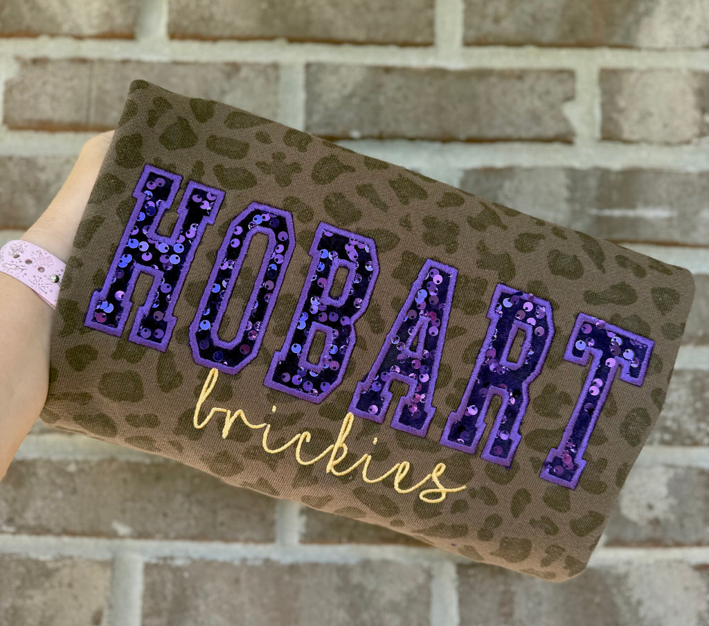 Hobart Sequins Crewneck