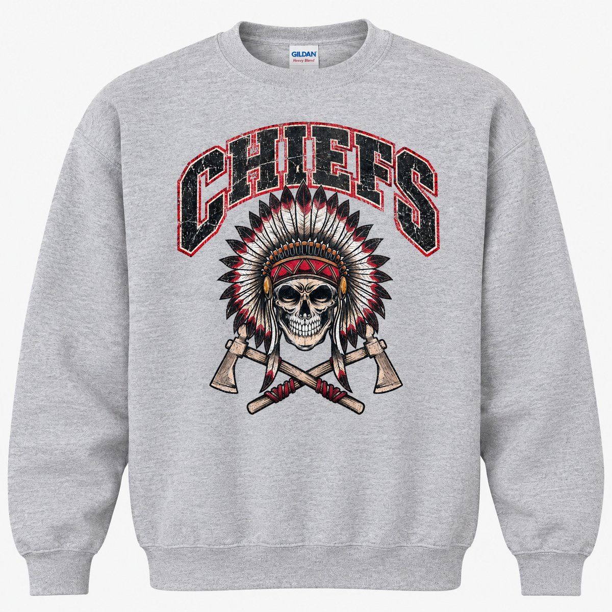 Portage Chiefs Vintage Crewneck