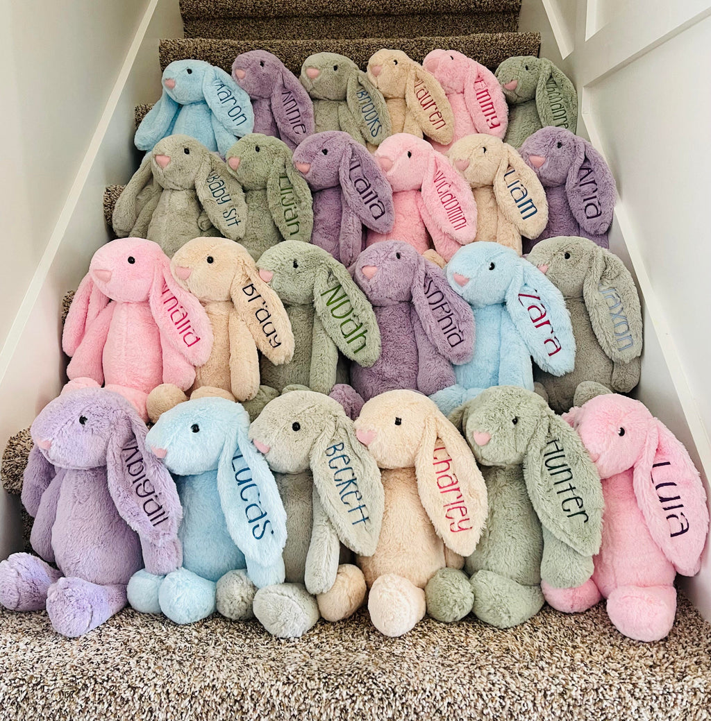16" Plush Personalized Bunny